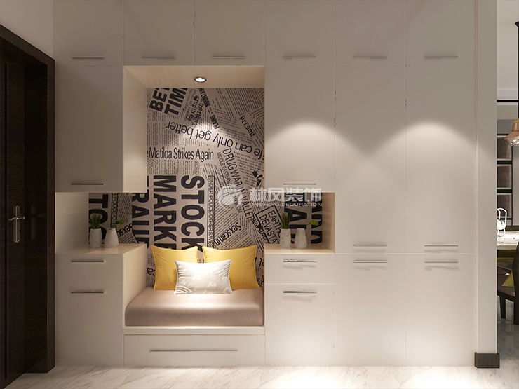 玄关柜收纳柜设计装修效果图