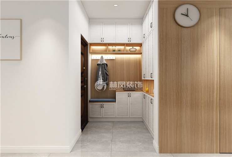 北欧风格玄关装修设计效果图