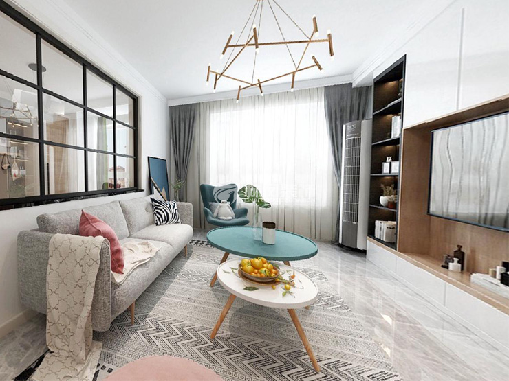 北欧风格室内窗设计装修效果图