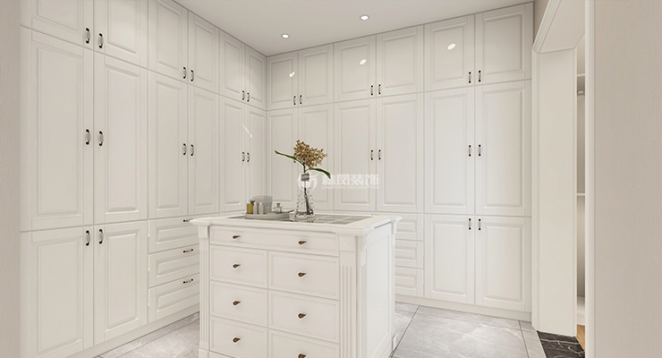 主卧卫生间改造为衣帽间装修效果图