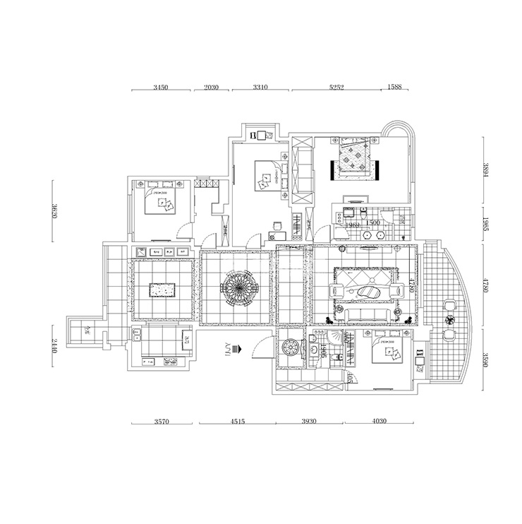 雅居乐花园-292平-简欧风格-平面布局图.jpg