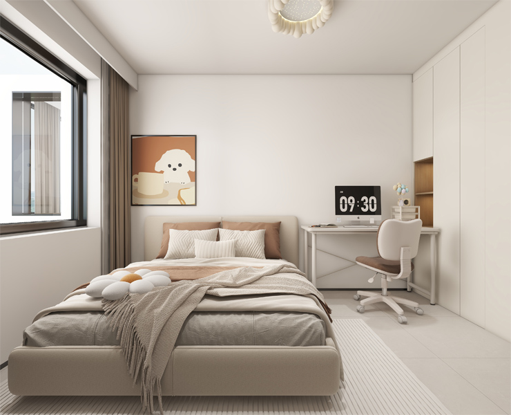 泊岸华庭-100平-现代风格-女儿房1 .jpg