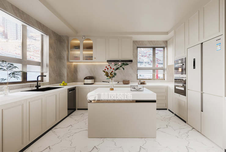 新世界卓铸-270平-轻法风格-厨房.jpg